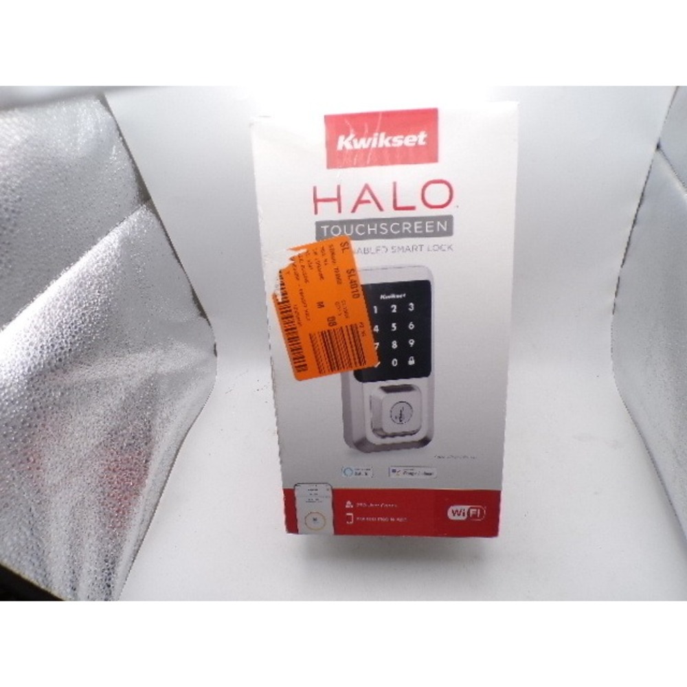 Kwikset Halo Touchscreen WiFi‎ Smart Lock Deadbolt Satin Nickel